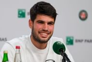 Carlos Alcaraz at the 2025 French Open - Previews - (Source: Getty)